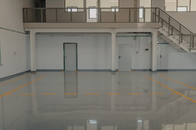 Antistatische Bodenbeschichtung Turnhalle