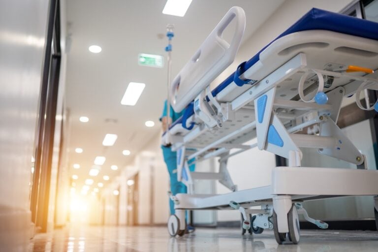 Krankenhaus Boden Liege
