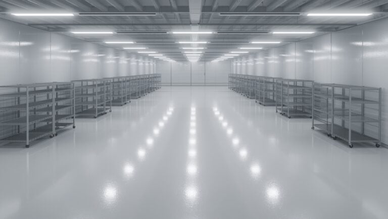 Kuelhaus Bodenbeschichtung Kuelraum